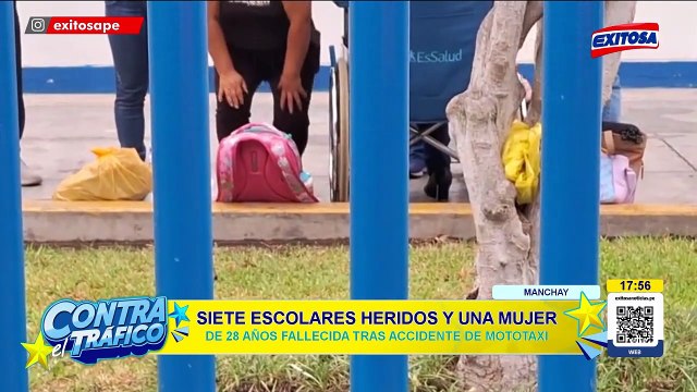 Tragedia en Manchay: Siete escolares heridos y una mujer de 28 años fallecida tras accidente