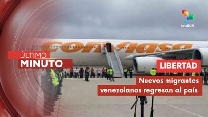 Plan "Vuelta a la Patria" repatrió a 198 venezolanos sin récord delictivo