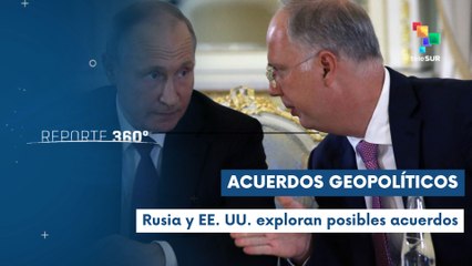 Representantes de Rusia y EE.UU. se reúnen en Washington para negociar