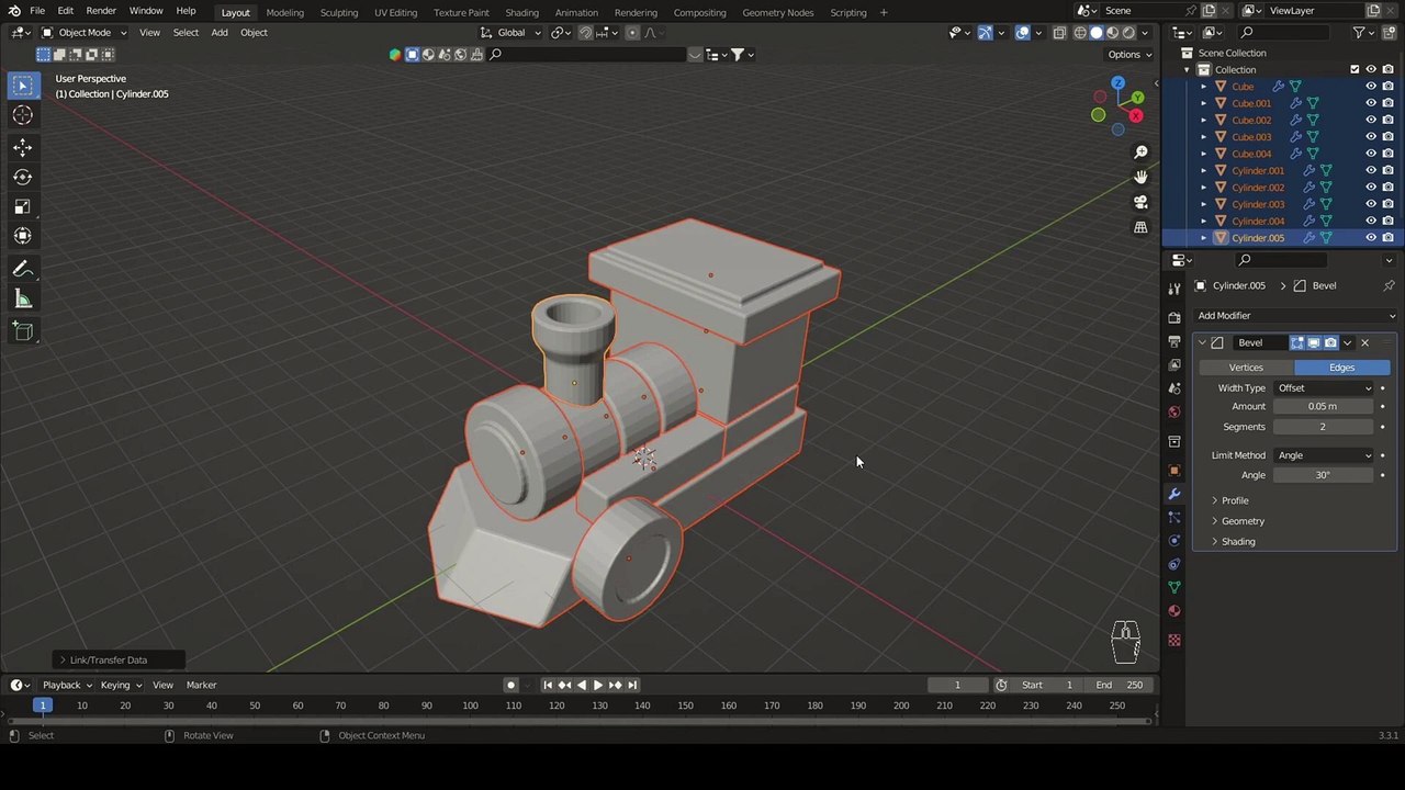 10 Linking Your Modifiers - 3D Modeling in Blender for Beginners