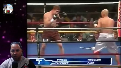 Saul Canelo Alvarez Vs Raul Pinzon el mexicano emulando a mike tyson
