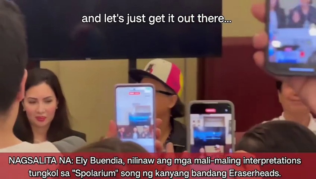 *Ely Buendia, nagsalita na! *Kantang Spolarium, hindi TVJ o si Pepsi Paloma ang tinutukoy.