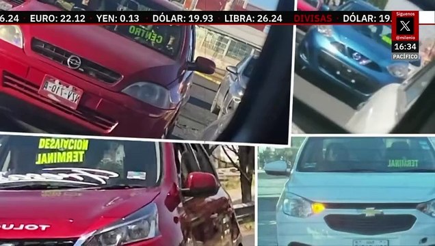 Gobierno del Estado de México busca retirar taxis piratas; implementará operativo