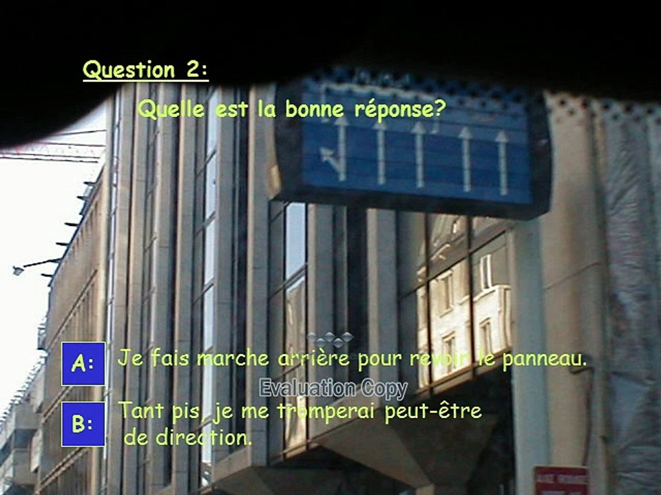 TESTS CODE DE LA ROUTE