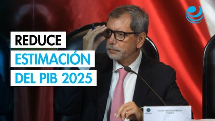 SHCP reduce estimación del PIB 2025 a un rango de crecimiento entre 1.5 y 2.3%