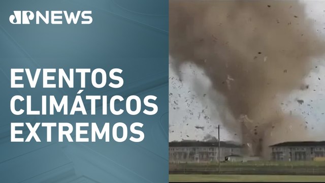 Tornados e temporais deixam ao menos sete mortos nos Estados Unidos