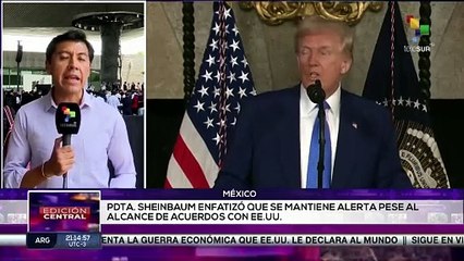 México evalúa la favorable colaboración con EE.UU. frente a los aranceles establecidos