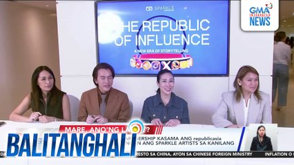 Sparkle, pumirma ng partnership kasama ang republicasia at iAcademy para tulungan ang Sparkle Artist sa kanilang digital space journey | Balitanghali