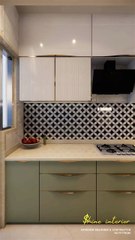 MODULAR KITCHEN INTERIOR _ 3D ANIMATION _shorts(720P_HD)