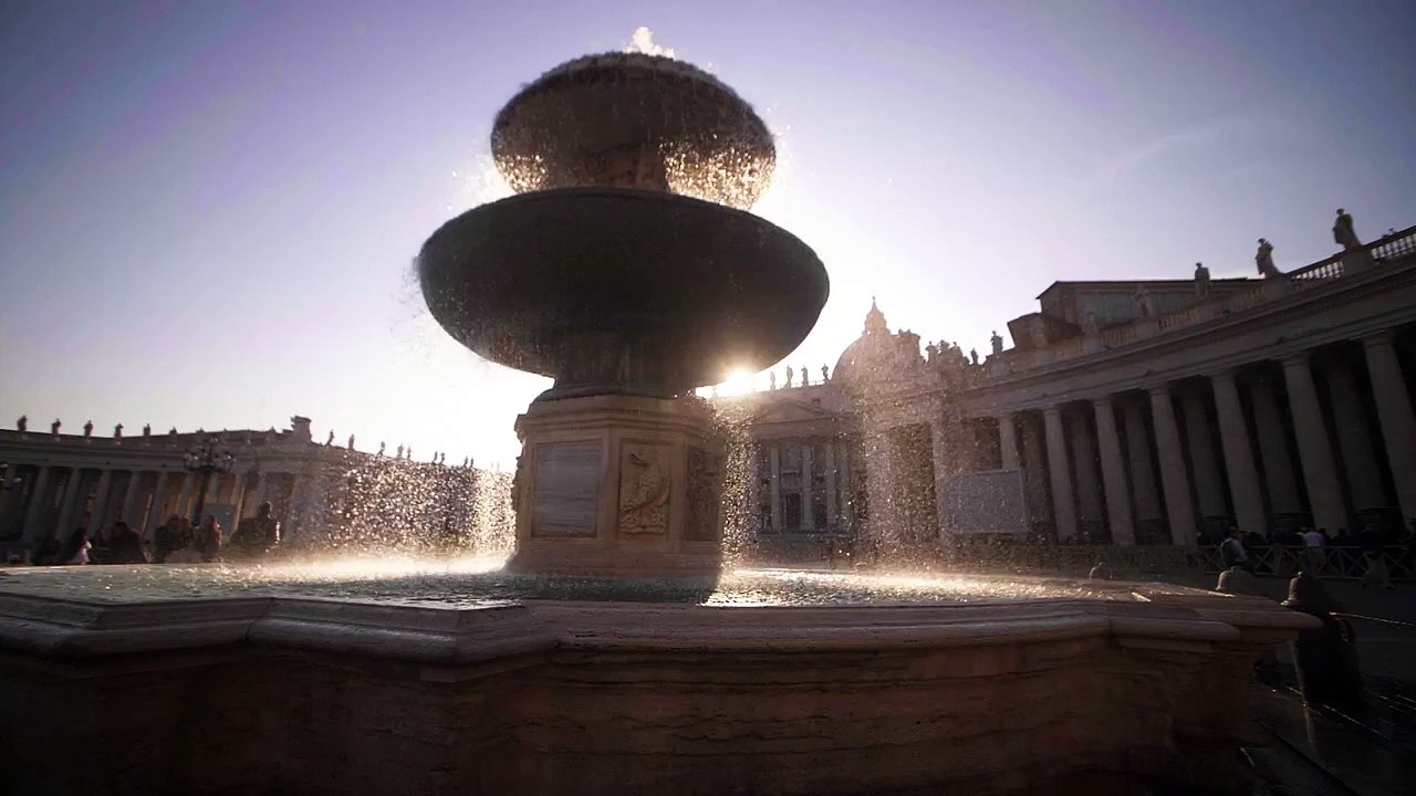 Maderno Fountain In Slow Motion