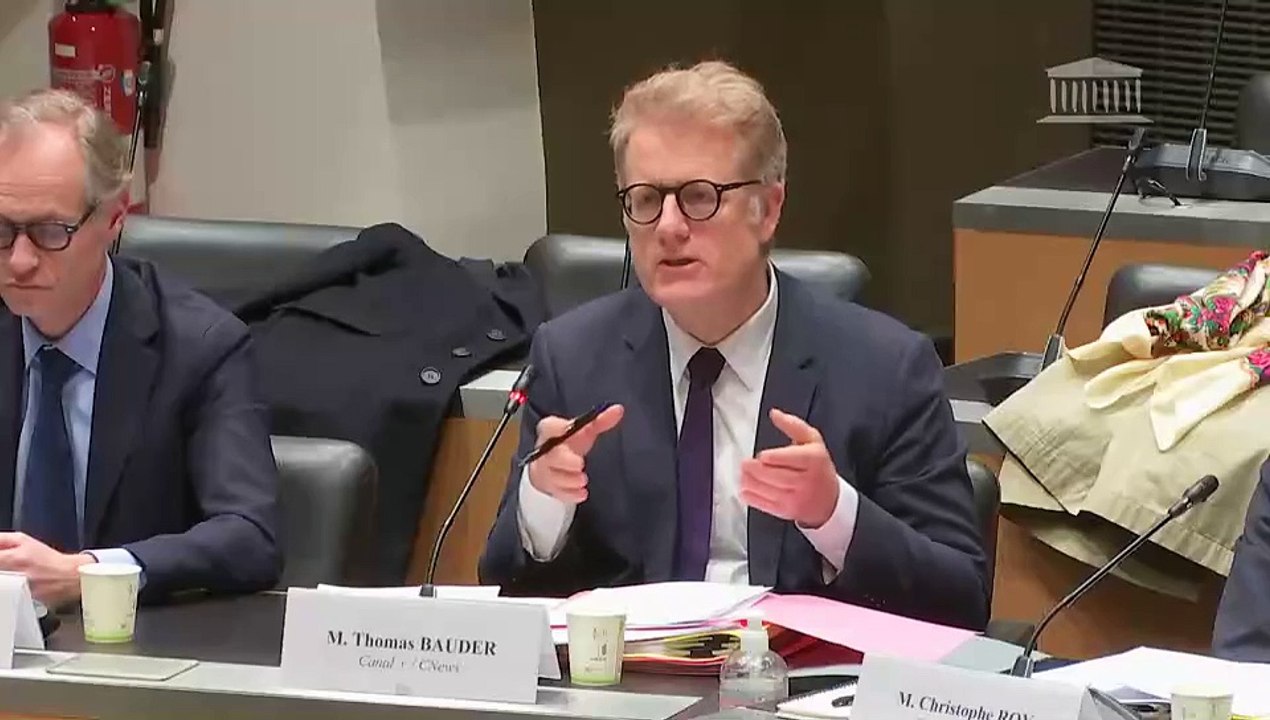 Organisation des élections en France :  Table ronde réunissant les responsables de l’information de France Télévisions, TF1, Canal+,  BFMTV, CNews, LCI, RMC et Franceinfo  - Jeudi 3 avril 2025