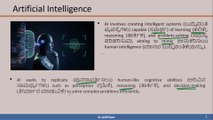 Artificial Intelligence (AI) empowers computers to perform tasks requiring human-like intelligence. Computer Vision enables computers to understand and interpret visual data from images and videos. Applications: Facial recognition, object detection, self-