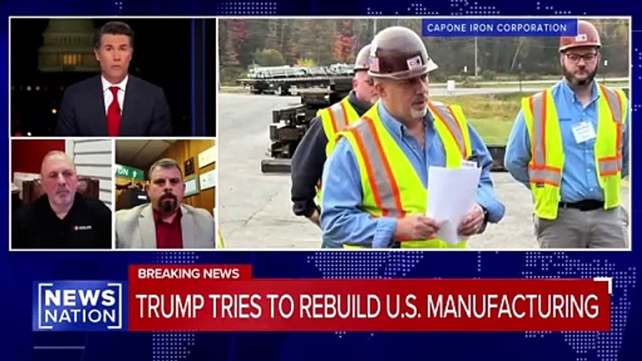 Tariffs 'a step in the right direction': Steel company president