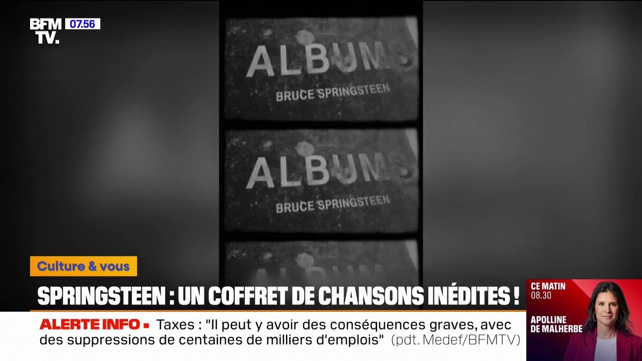 Bruce Springsteen annonce la sortie de "Tracks II", un recueil de sept albums inédits