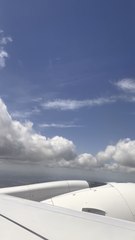 Je vole avec l’avion pour aller aux states