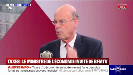 "Les États-Unis veulent siphonner l'économie du monde à leur profit", pointe Éric Lombard