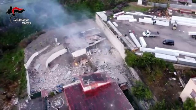 Ercolano (NA) - Tragica esplosione fabbrica dei fuochi d'artificio: svolta nelle indagini (04.04.25)