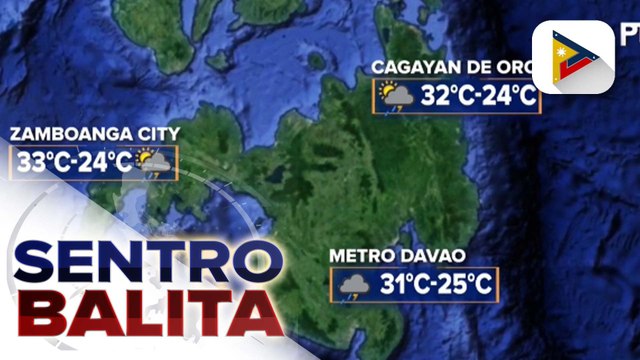ITCZ at northeasterly winds, nagpapaulan pa rin sa ilang bahagi ng bansa; ilang lugar sa bansa, nasa danger level ang heat index ngayong araw