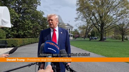 Trump "I dazi porteranno trilioni, gli Usa faranno il boom"
