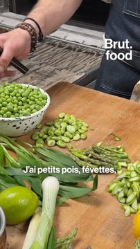2 recettes simples d'asperges par le chef Julien Duboué