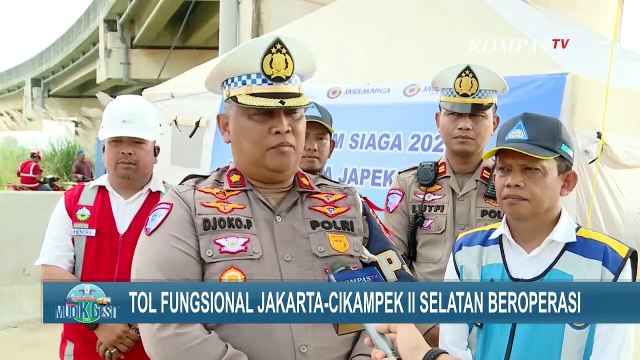 Tol Fungsional Japek 2 Selatan Dibuka saat Arus Balik Lebaran