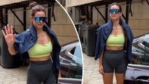 Serbian Star & Model Nataša Stanković Snapped In Her Sassy Neon Avatar | Mumbai | India