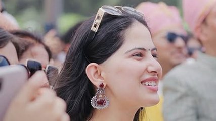 सहेली की शादी में छाया Jaya Kishori का मॉडर्न लुक!