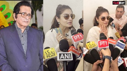 Manoj Kumar Death: Raveena Tandon ने अनोखे अंदाज़ में दी मनोज साहब को श्रद्धांजलि, साथ लाईं ये चीजें