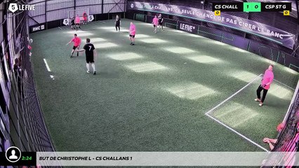 But de Christophe L - Cs Challans 1