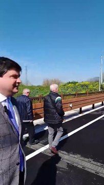 Caserta Provincia - De Rosa: INAUGURATO IL NUOVO PONTE SUL CANALE AGNENA (04.04.25)