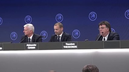 UEFA - Ceferin interrogé sur Israël : "Ne me parlez pas de politique"