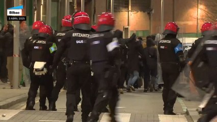 Manifestaciones en Bilbao por el desalojo de un centro social okupado
