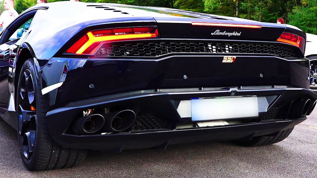 Lamborghini Huracan Sound V10 Exhaust Revs 550Plus Club LP610-4