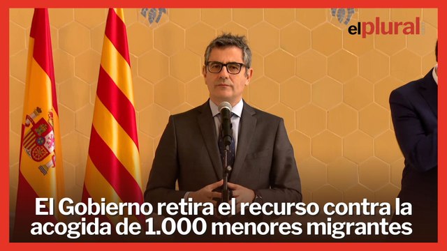 El Gobierno retira el recurso contra la acogida de 1.000 menores migrantes