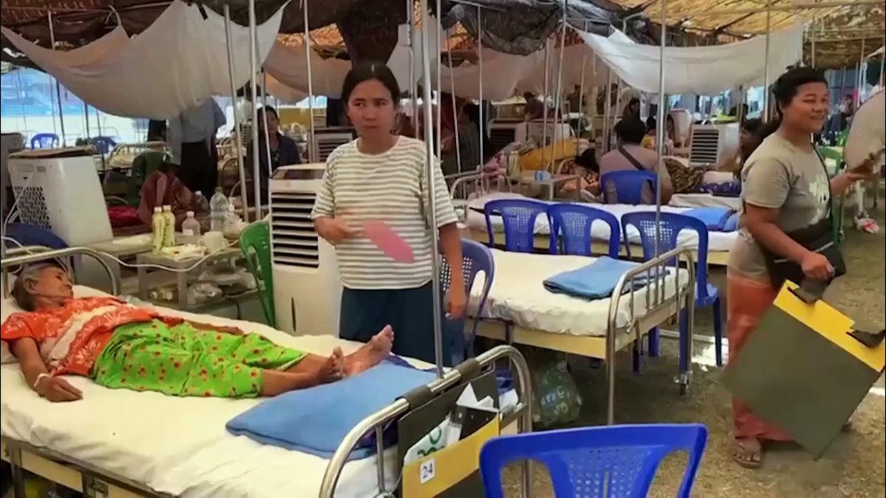 بعد الزلزال المدمر.. مستشفيات ميدانية تنتشر في ميانمار لمواجهة الكارثة الإنسانية