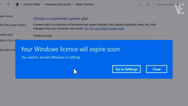 How to turn off Windows license will expire soon notification in Windows 11 / 10