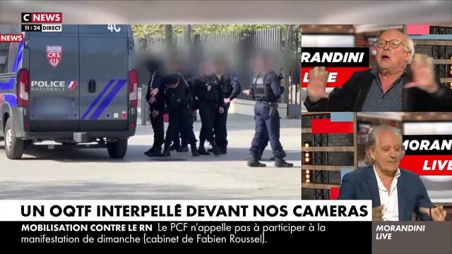 Regardez la colère du journaliste André Bercoff ce matin sur le plateau de Morandini Live sur CNews