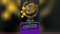 PSG - Le trophée de la Coupe du monde des clubs présenté au Campus