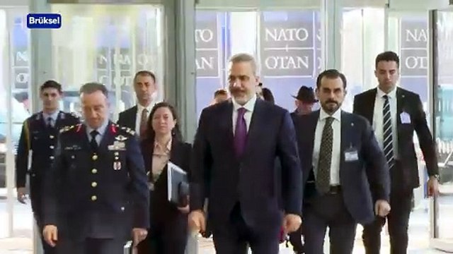 Dışişleri Bakanı Fidan, NATO Dışişleri Bakanları Toplantısı'na katıldı