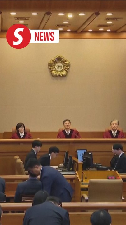 South Korea's Constitutional Court ousts impeached President Yoon