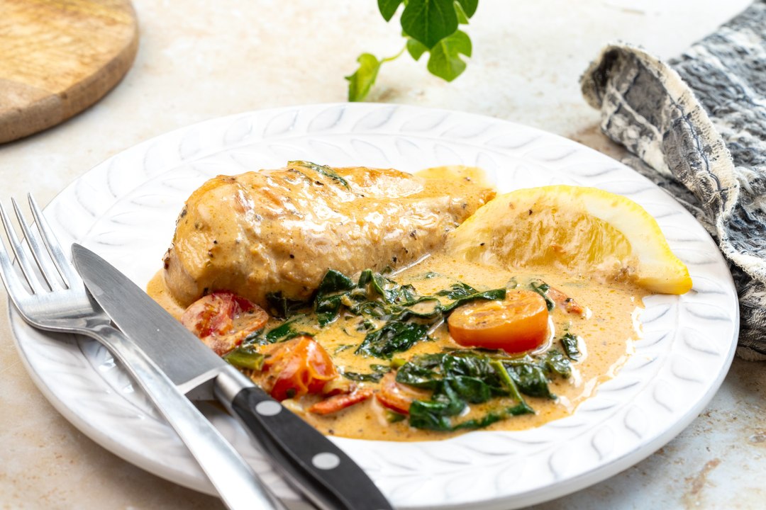 Pollo a la toscana