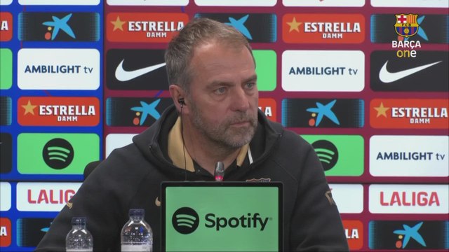 HANSI FLICK y su DISCURSO para los OPTIMISTAS que ven posible el TRIPLETE