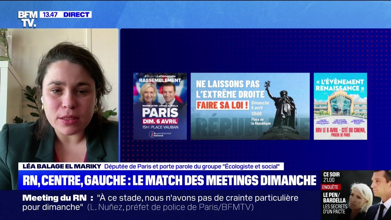 Léa Balage El Mariky (Les Écologistes): "Il y a une résistance face à l'assaut [du RN] sur l'État de droit"