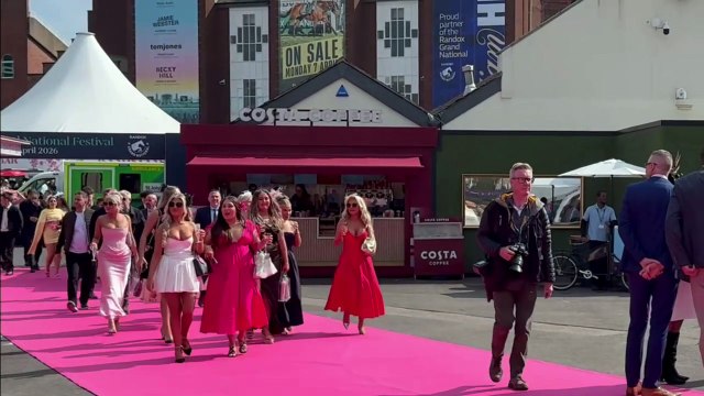 Ladies Day at the Aintree Grand National 2025