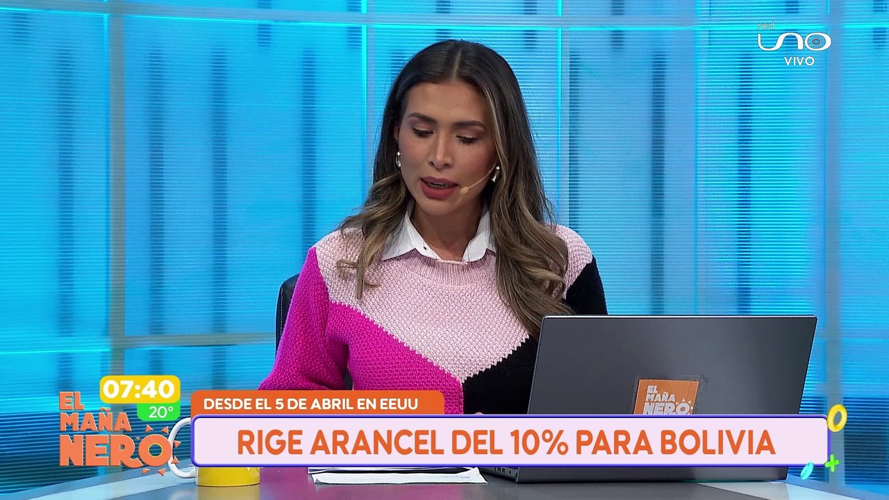 EEUU RIGE ARANCEL DEL 10% PARA BOLIVIA
