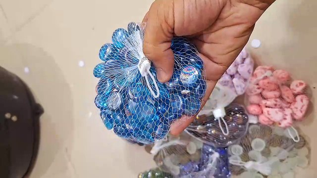 ✨ Unboxing & Review: Multicolor Glass Gems, Stones & Pebbles for Home, Garden & Aquarium Decor