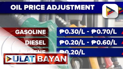 Panibagong oil price hike, nakaamba sa susunod na linggo