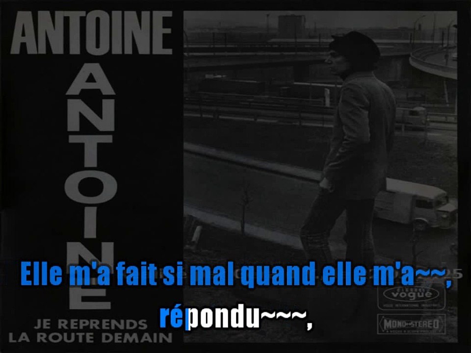 Antoine_Amour passé (1967)karaoké