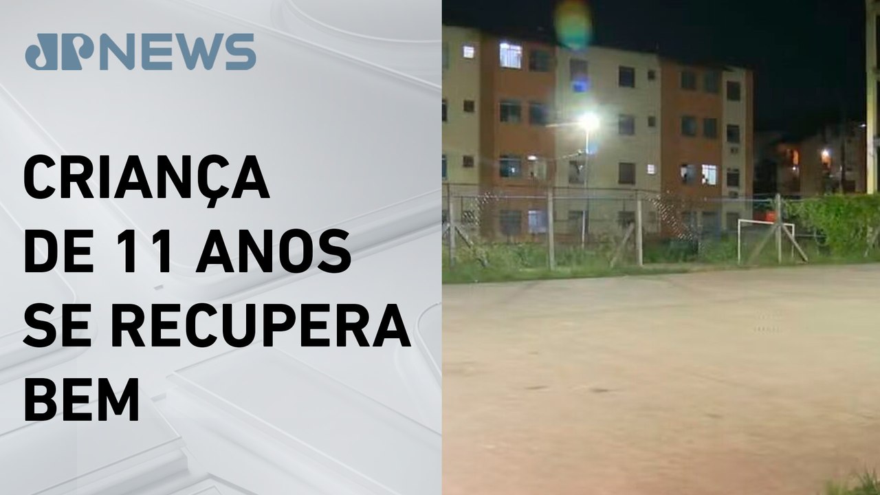 Menino é baleado enquanto jogava futebol no RJ