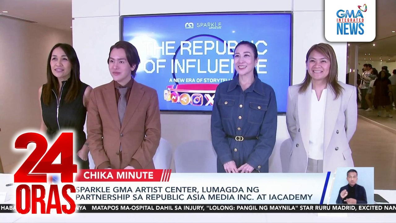 Sparkle GMA Artist Center, lumagda ng partnership sa Republic Asia Media Inc. at iACADEMY | 24 Oras